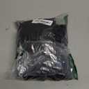 Aidonger One Piece Swim Dress Swimsuits for Women Tummy Control Swimdress Skirt V Neck Bathing Suit, Black, XL