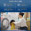 Dining Chair Seat Covers, Washable Dining Room Chair Seat Covers Set of 4, Removable Kitchen Seat Covers Chair Covers for Dining Chairs (Teal)