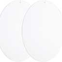 PATIKIL 11.8" Dia. Acrylic Circles, 2 Pack Round Clear Plastic Sheet Ornament Cake Disk Transparent Blank Sign Decoration for Crafting Painting DIY Christmas