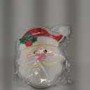 Luinabio 6 Pcs 7'' Large Size Christmas Iron-on Patch Santa Claus Iron on Patches Appliques Embroidery Patches Bulk Craft Clothes Jeans Hat Sweater Jacket Bag Accessories DIY