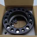 8x6.5 1.5" (38.1mm) Wheel Spacers with 126.15mm Bore, 9/16"-18 Studs for 1967-1974 GMC C/K25 C/K2500 Pickup, 1975-1986 Chevy C30 K20, 1970-1998 Ford F-250 F-350, 8x165.1mm 8 Lugs Wheel Adapters 2pcs
