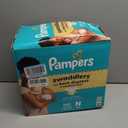 Pampers Swaddlers Diapers, Size 0 (up to 10 lbs), 140 Count, Absorbent, Keeps Baby Dry and Comfortable, Skin Safe Disposable Baby Diaper 