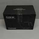 Gooseneck Electric Kettle with 1 Temperature Control for Pour Over Coffee & Tea, Quick Heating, BPA-Free Stainless Steel, Built-in Brew Timer, 1500W/0.9L (Ebony Black)