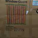 WAOWAO Window Safety Guards for Children Kids Child Toddler Pets Proof Extra Wide White Tension Security Window Guard Gate for Home Fit 36.22"-61.41" Sliding Windows (2 Piece)