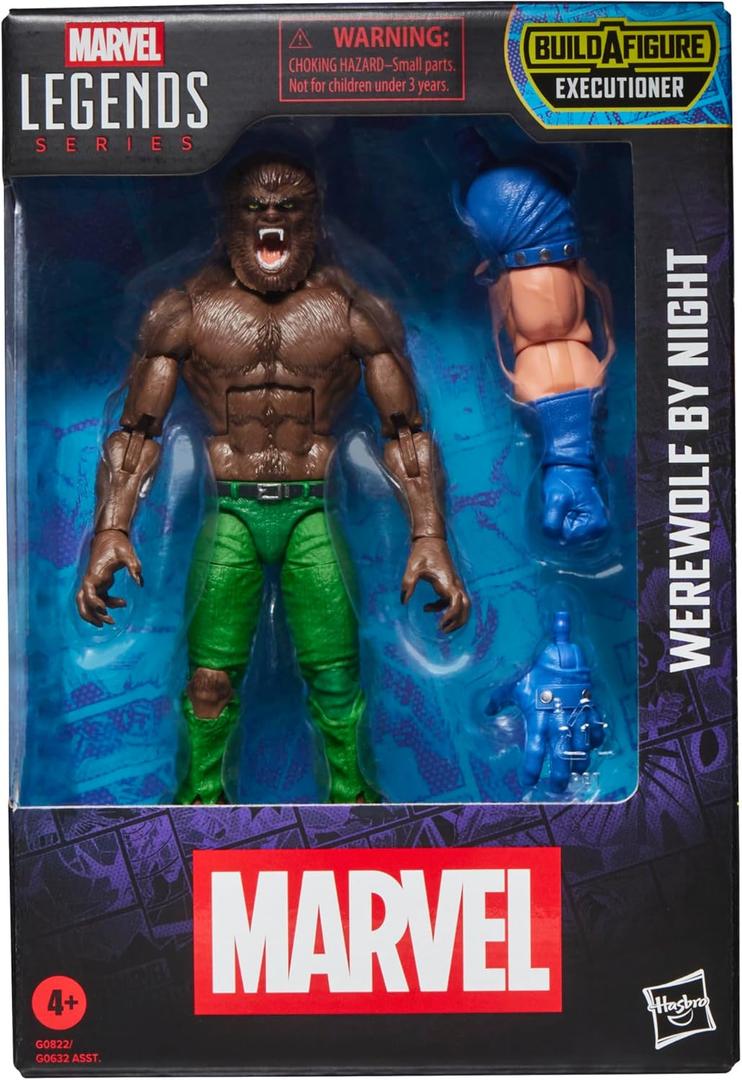 Marvel Legends Series Werewolf by Night, Marvel Comics Collectible 6-Inch Scale Action