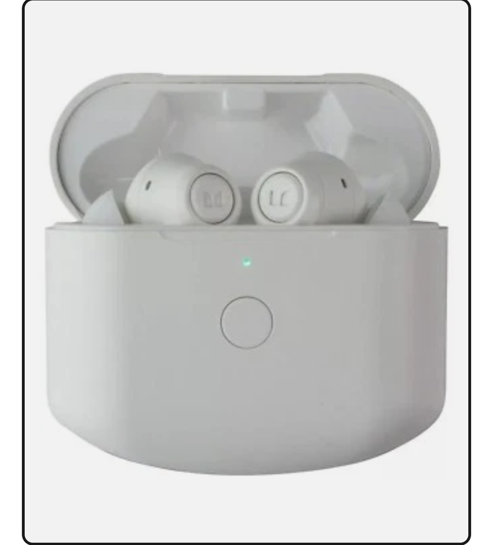 Monster Verse True Wireless Earbuds with Charging Case - White