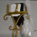 53.9" Gold Easel Stand for Sign, Heavy Duty Metal Display Easel with Storage Bag, Adjustable Art Easel for Wedding Sign, Welcome Sign, Picture