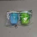 Munchkin Sippy Cup for 6 Month Old and Up, Spill Proof Miracle 360 Toddler Cups with Transition Handles, 7 Ounce, 2 Pack, Blue/Green