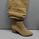 Amazon Essentials Women's Tall Block Heel Boots Size 7 1/2