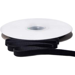 Ribbli Polyester Black Velvet Ribbon, 3/8 Inch, 10-Yard Spool, Use for Choker, Gift Wrapping, Floral Bouquets, Boutonnieres