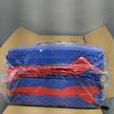 KinderMat, 1.5 Inch Thick, 4-Section Rest Mat, Red/Blue, Great for School, Daycare, Travel, and Home, 100% Made in The USA