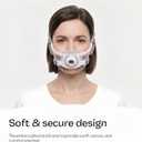 Replacement Cushion for Resmed AirFit F40 Full Face Cushion,CPAP Mask Accessories,Soft Silicone (Large)