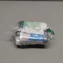 120 Counts 1.6 Gallon Mini Drawstring Trash Bags, Small Garbage Bags by KSSKSS, Code a fit 4.5-8 Liter, 1.2-2 Gal, White Trash Bin Liners for Home Office Kitchen Bathroom Bedroom