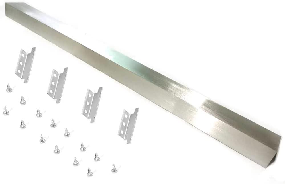 W10113901AW10140537W1009726043969479757784SS Slide In Range Rear Filler Kit Universal Triangle Gap Filler compatible with Whirlpool and Most Brand