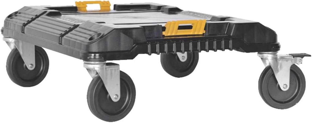 DEWALT Tool Storage Organizer Cart, Use With TSTAK System, Heavy Duty Wheels for Rolling, Organizer for Jobsites (DWST17889)