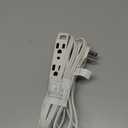 Woods 8 ft. 16/3 SPT-2 Multi-Outlet (3) Indoor Light-Duty