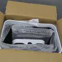 Bathroom Garbage Can with Lid, KOEYLE 2 Pack 2.2 Gallon Automatic Touchless Garbage Can, Small Motion Sensor Smart Garbage Can, Slim Waterproof Garbage Bin for Bedroom, Bathroom, Office, Living Room (Black)