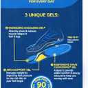 Dr. Scholls Energizing Comfort Womens Everyday Insoles with Massaging Gel - Clinically Proven, All-Day Energy and Comfort Inserts with Patented Triple Gel Design - Shock Absorbing, Arch Support, Women (Size 6-10) 1 Pair (Pack of 2)