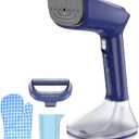 Steamer for Clothes - 1800W Powerful Steam, 2 Modes for Wet and Dry Ironing, 20-Second Fast Heat-up,Detachable Water Tank with Heat-Resistant Gloves -Removing Wrinkles.Only for 120V Countries.Blue