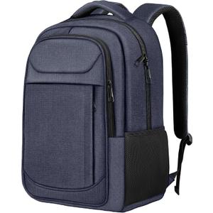 Extra Large Laptop Backpack, 17 Inch Travel Travel Backpack, Big Sturdy TSA-Friendly College School Computer Bag, Gifts for Men & Women Him Men Women, Blue