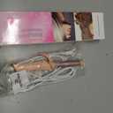 Ukliss 3/4 Inch (19mm) Mini Curling Iron | for Beach Waves & Natural Curls | Short to Medium Hair & Bobs | 30s Fast Heat & Dual Voltage (Pink)