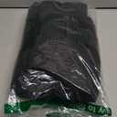 SCOMCHIC Women's Plus Size Fall Dresses Long Sleeve Square Neck Smocked Flowy A-Line Formal Wedding Guest Maxi Dress, 2XL, Black