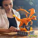 MEGA Pokmon Building Toys Set Motion Charizard with 1664 Pieces and Wing Movement, for Adult Collectors