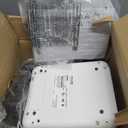 Brother TD-4550DNWB 4-inch Thermal Desktop Barcode and Label Printer, for Labels, Barcodes, Receipts and Tags, 300 dpi, 6 IPS, Standard USB and Serial, Ethernet LAN, Built-in Wi-Fi and Bluetooth,White