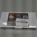 BESTTEN Keyed Entry Door Knob with Lock, Interior and Exterior Door Lock, Standard Ball, Satin Nickel