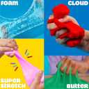 Play-Doh Scented Slime Variety Pack, 6-Pack Variety, Super Stretch, Foam, Butter & Cloud Slime (Strawberry, Grape, Cotton Candy, Blue Raspberry, Watermelon, Citrus Scented), Gifts and Party Favors
