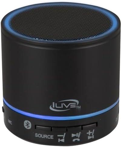 iLive Color Changing Portable Wireless Speaker with FM Scan Radio, ISB07B