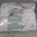 6-Pack White Tablecloths for Square Tables, 54 x 54 Inches, Stain-Resistant Polyester Fabric for 2 Foot Tables - Washable Table Covers for Weddings, Banquets, Birthday Parties, Events