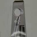 ANTOWER High Pressure Handheld Showerhead with filters Vortex shower head hydro jet shower head Turbo ShowerHead Propeller 360 Degrees Rotating Easy Install (I-Blue)