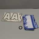 Graduation Party Decorations, Blue and White Personalized Class of 2026 Graduation Banner with 78 Alphabet Stickers and Balloons, Congrats Banner for College High School Party Supplies