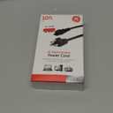 GE Replacement AC Power Cord, 10 ft. Cable, for Computers, Desktops, Printers, Monitors and More, Black, 34507