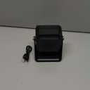 Induction Speaker with Phone Stand 5 in 1 Wireless Induction Bluetooth Audio for iPhone Android Phone Speakers Amplifier with Rechargeable Colorful Light, Birthday Gifts for Men Women Teens (Black)