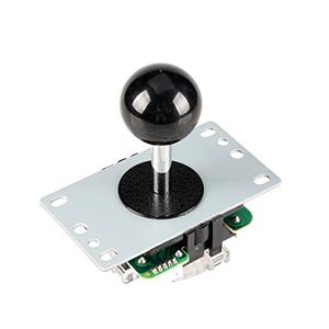 EG STARTS 1x Arcade Joystick Classic Competition 5Pin 4-8 Ways Joystick For Arcade Machine Games Mame Jamma DIY Parts 2pcs White Black
