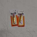 1/4 Krocodile (Treble Hook) Hammered Brass 2 Pack
