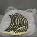 Wheel Skins Compatible with Toyota RAV4 2006-2012 17-inch Wheel Covers Set of 4pcs (Chrome)