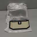 Aootek Solar Outdoor Motion Sensor Lights 2500Lm Solar Panel to 15.3 in and 3 Modes(Security/Permanent On All Night/Smart Brightness Control) with IP65 Waterproof with Wide Angle(4pack)