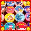 2025 New 24 Pack Christmas Slime Kit, Advent Calendar Butter Slime Set Party Favors for Teen Girls Boys Kids, Stocking Stuffers, Christmas Toys Kit Xmas Classroom Rewards, Advent Calendar 2025 Kids