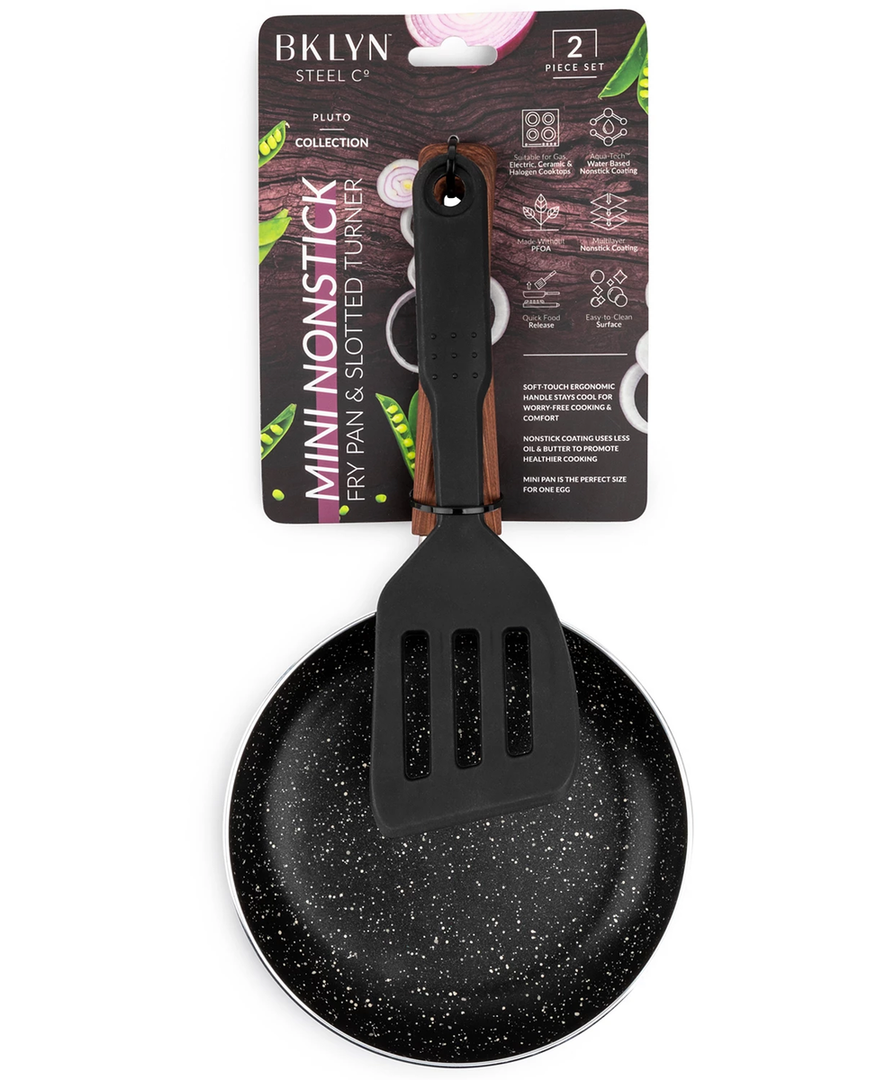 BKlyn Mini Nonstick Fry Pan & Slotted Turner