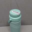 Portable Breast Milk Cooler Bottle, Rapid-cooling Breast Milk, Cooling for 24H Compact Design Travel Breastmilk Cooler 17oz Breastmilk Storage Bottles with 2pcs Inner Bottles, Breastfeeding Essentials (Pistachio)