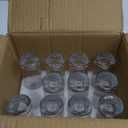 Glass Cylinder Bud Vases for Centerpieces, Clear Bud Vases Bulk, 7 Inch Tall Glass Cylinder Vase for Wedding Table Home Decor, Slim Flower Vase for Single Bouquet Flower (12 Pack)