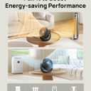 DREO Fan for Bedroom, Table Air Circulator for Whole Room, 11 Inch, 60ft Strong Airflow, 120 adjustable tilt, 20db Low Noise, Quiet, 3 Speeds, 2025 New Desk Fan for Office, Kitchen, Home