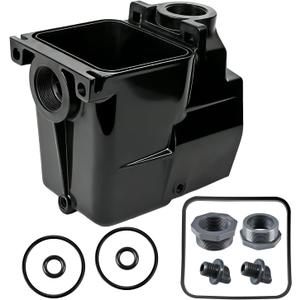 SPX1620AA Pump Strainer Housing Compatible With Hayward Super Pump Series Strainer Housing Replacement Compatible With Hayward SP1600X And SP2600X, Size 2" x 2".