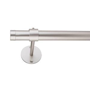 Fairmount 1" Cap Rod Set 72-144" Silver Fairmount 1" Cap Rod Set 72-144" Silver