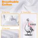 Toddler T-Shirts for Kids Baby Boy Girl Graphic Tees Summer Funny Animal Letter Print Cute Cotton Clothes 2T-8Y (White)