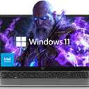 Laptop Computer Intel N97 15.6-in 16GB DDR4 512GB SSD Traditional Laptops Numeric Keypad WiFi 5 HDMI Type-C USB3.2 Webcam 3.5mm Audio Office Laptops Home Laptops