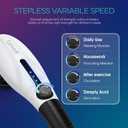 Back Massager Handheld for Muscles Relaxation, Percussion Massager for Pain Relief Deep Tissue,Variable Intensity with 5 Multi-Functional Heads for Neck, Shoulder, Legs